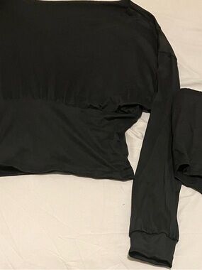 Women's Black Fold-Over Waist Active Shorts Set !Accepting Offers/Bundle Deals!